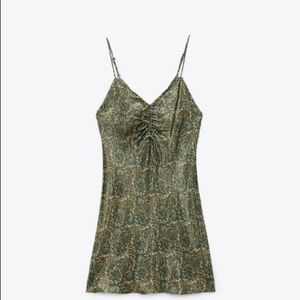 Zara Satin Mini Dress